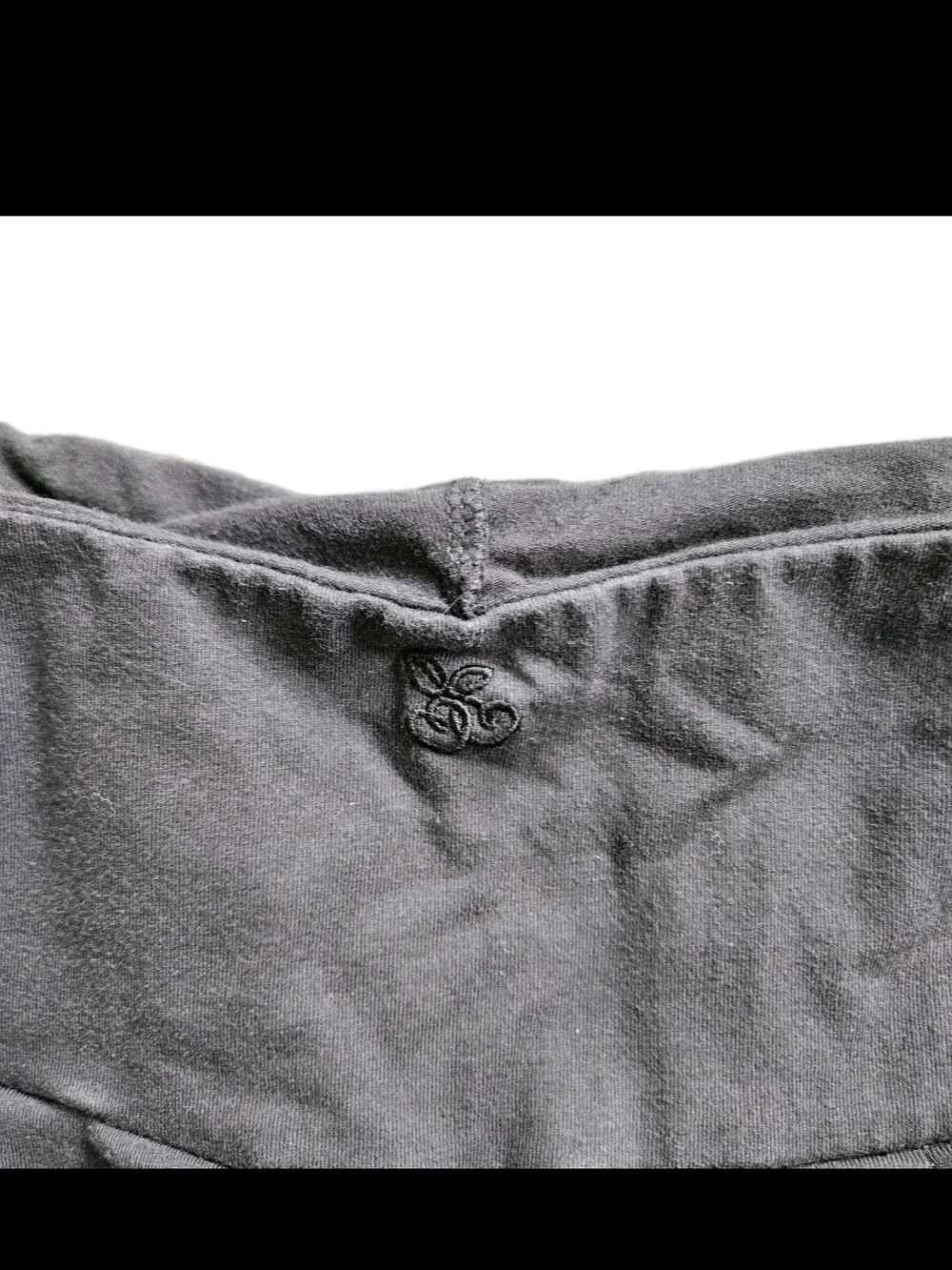 Out From Under Cammy Ruffle Mini Skort Black Urban Outfitters Size Medium M